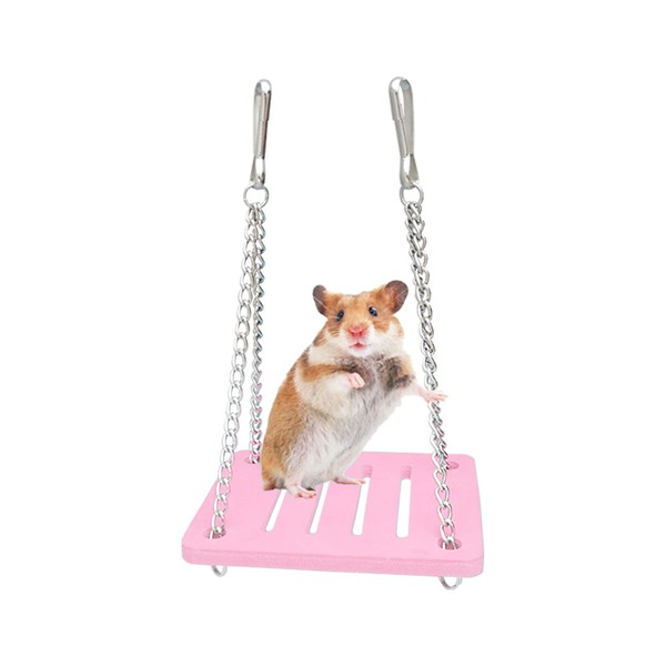 Andiker Hamster Toys, Hamster Swing, Small Animal Activity Toy Boredom