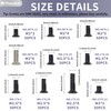 500PCS M2 M2.5 M3 Laptop Notebook Computer Replacement Screws Kit,