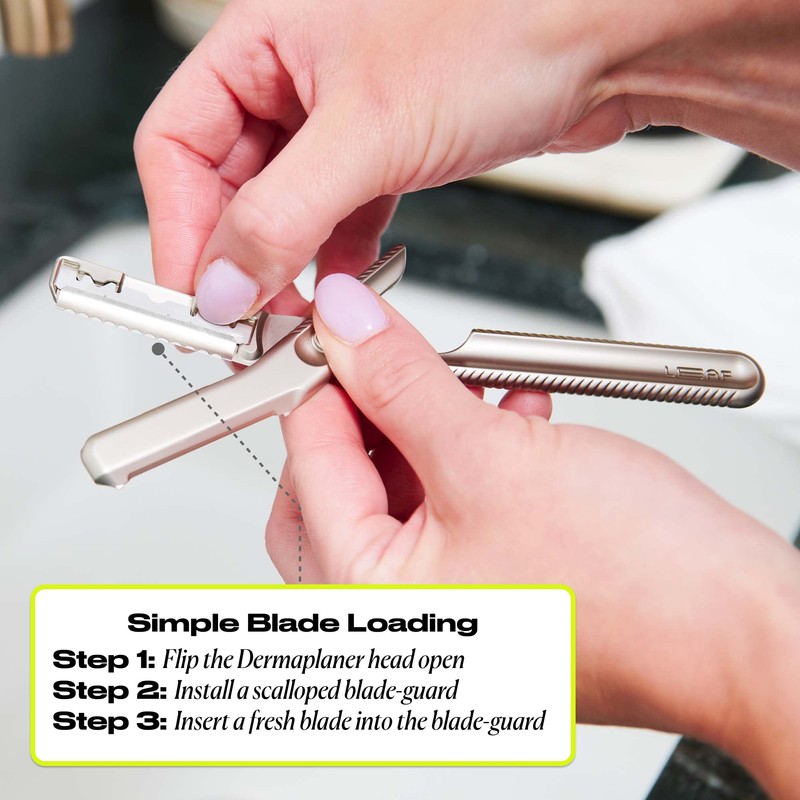 Leaf Shave | Leaf Dermaplaner Refills - 10x Replacement Blades