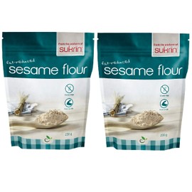 Sukrin Defatted Sesame Flour 250g Twin Pack