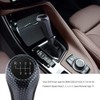 6 Speed Shift Knob Shifter Head Car Carbon Fiber Gear