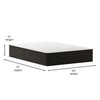 Flash Furniture Dream 12" Hybrid Spring and Foam Mattress in