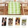 Fabric Checkered Table Runner 1 Pack Waterproof Gingham Table Runner