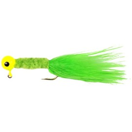 Berkley Johnson Beetle Bou Fishing Hard Bait, Chartreuse, 2in - 1/16 oz