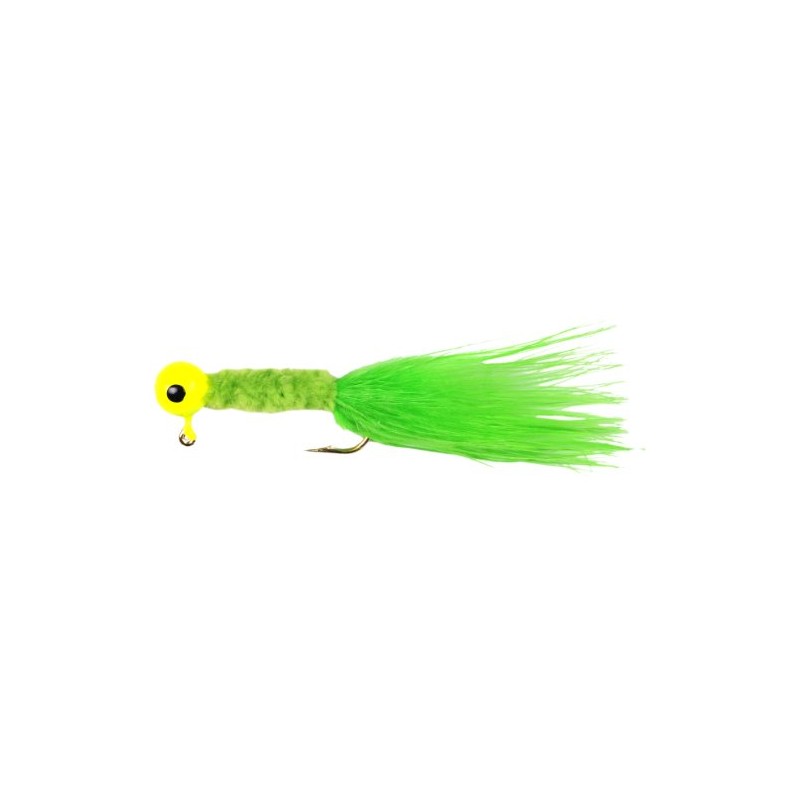 Berkley Johnson Beetle Bou Fishing Hard Bait, Chartreuse, 2in -