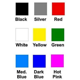 28" Bowtie (Pictured in Red-Other Colors Available) Window Sticker Decal C