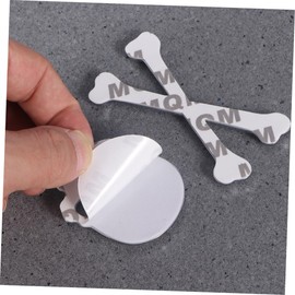 GALPADA 2 Piezas Autocaravana Pegatinas Accesorios para Autos Calcomanías De Pegatinas De Coche De Calavera Emblema del Cráneo Emblemas De Coche Pegatina Pirata 3D Cromo Cuerpo Pegatinas