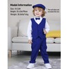 A&J DESIGN Baby Boy Dress Clothes Gentleman Wedding Outfit Formal