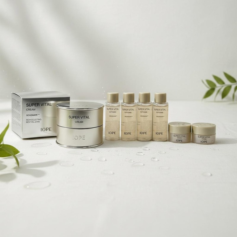 IOPE Super Vital Cream Special Set 50ml 6th Generation Special