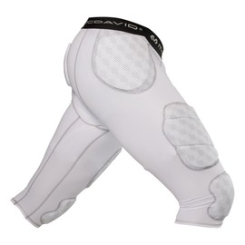 Rival Integrated 7-Pad 3/4 Tight White XXL