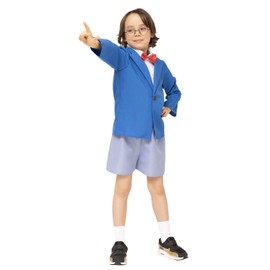 Party City Nari-Chara Research Department Cosplay, Bocchan Elementary School Student, Kids, 47.2 inches (120 cm), Blue