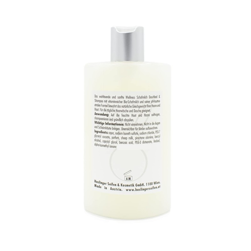 HASLINGER Sheepmilk Shampoo e Shover Gel 200 g