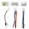 GRABOTE Upgraded 3Pcs Radio Wiring Harness Adapter Kit for Toyota