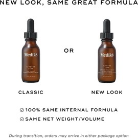 Medik8- Vitaminas Curativas para una Piel Suave. Este Iluminador y Suavizante de la Es un Suero de Vitamina C Mejorado y Nutritivo Diseñado para Lograr una Radiante, Luminosa y Renovada, Medik8, SKIN_