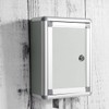 jojofuny Small Suggestion Box with Lock Mailbox with Lock and