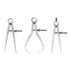General Tools 45024 3Piece Divider & Caliper Set