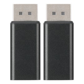 2Pcs DP Male to HDMI Female Adapter Converter Transformer for 1080P HDTV PC