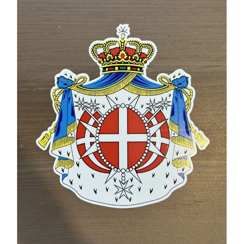 MALTESE CREST COAT OF ARMS MALTA BUMPER TOOL BOX STICKER