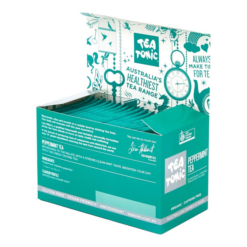 Tea Tonic Peppermint Tea, 20 Tea Bags