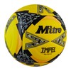 Mitre Unisex-Adult Impel Futsal 24 Football, Fluo Yellow/Black/Circular Grey, 4