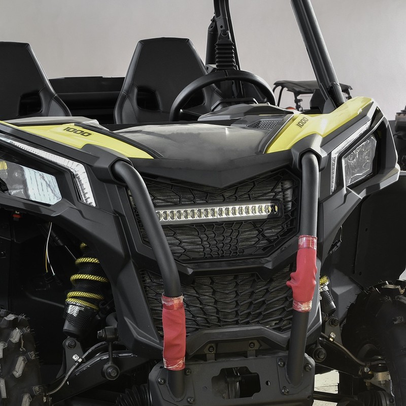 SAUTVS Grill with Light for Maverick Trail, Front Mesh Grille