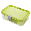 PackIt Flex Bento Food Storage Container, Lime Punch