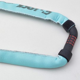 Gorin GS8-1200 Bicycle Key, Neoprene Cover Dial Chain Lock, Keyless My Set, Chain Diameter 0.1 x 47.2 inches (3 x 1200 mm), Soft Material that Prevents Scratches, Waterproof Fabric, Prevents Theft, Security, Light Car