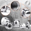 SWTYExt Pack of 115 Acorn Nuts High Shape Set M4