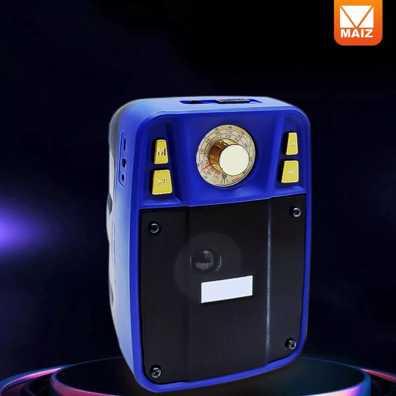 Maíz Bocina Inalambrica Bluetooth Radio Fm Recargable Usb