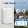 Loud Flash Doorbell with 7 Colors of Bright Light and