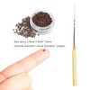 1000pcs 2.5mm Copper Nano Rings Beads Hair Extension Nano Rings