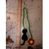 handcrafted Custom Cat Rearview Mirror Hanger, Cat Mirror Decoration, Hand