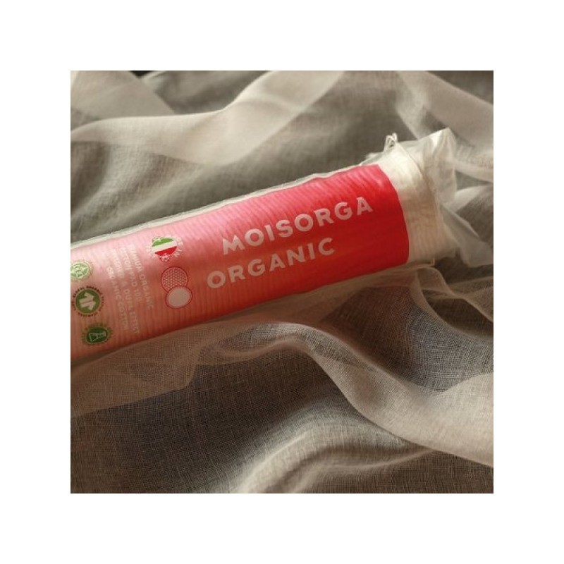 Moisturelga 프리미엄 유기농 화장솜 100매X 8개 스티치 앤 듀얼이펙트 Premium