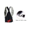 TurnWay Water-Proof Sling Backpack/Crossbody Bag/Shoulder Bag for Travel, Hiking, Cycling,