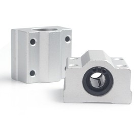 WINGONEER 4PCS SCS8UU Linear Motion Ball Bearing CNC Slide Bush 34.5mm Length