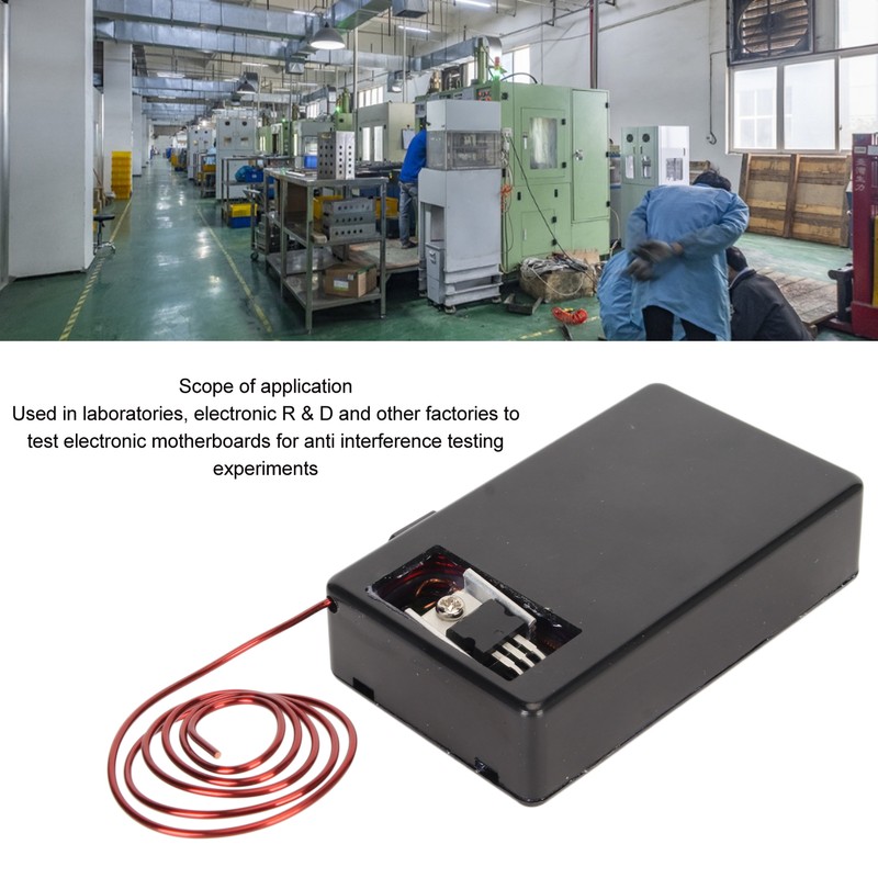 Coil EMP Electromagnetic Pulse Tester Small Black Box Intelligent Lock