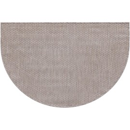 Unique Loom Outdoor Solid Collection Area Rug (3' 1" x 6' 1" Hearth Beige/Ivory)