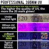 Uvbeast Linterna Uv Luz Negra Ultravioleta Hd Profesional