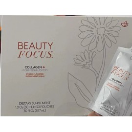 Beauty Focus Collagen+ Peach Flavor 30 Day Supply