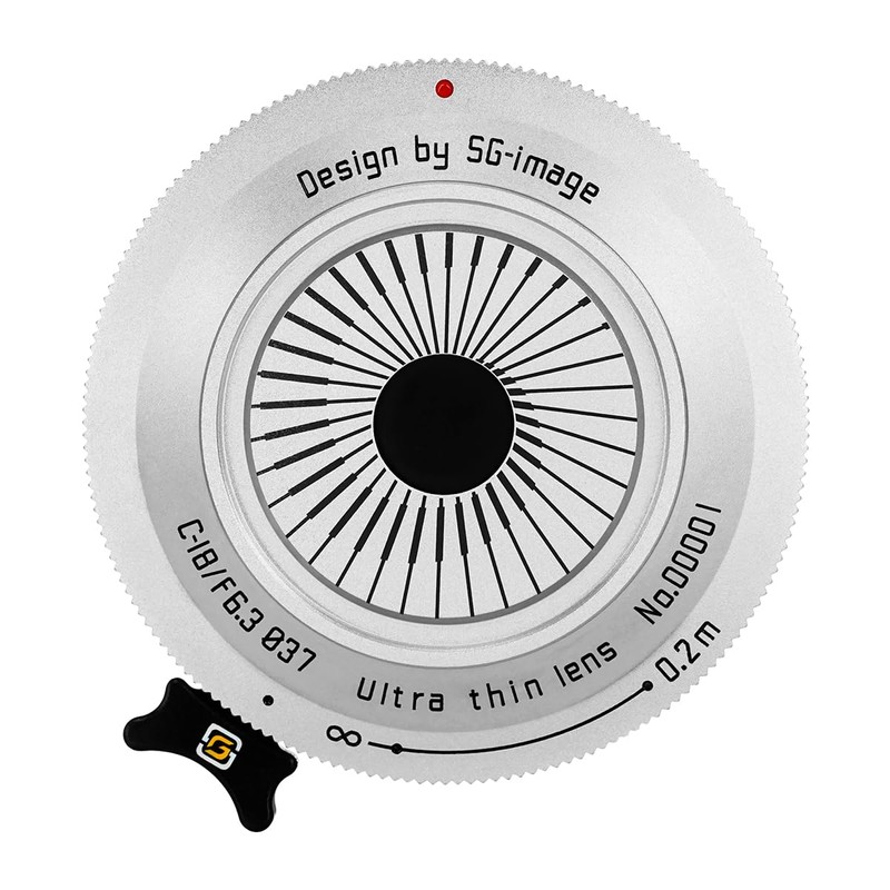 SG-image 0.7 inch (18 mm) F6.3 Body Cap Lens Micro