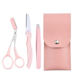 3 Stück Wimpernkamm Wimper Kamm mit Schutzdeckel Wimper Kamm Augenbraue, Wimper Augenbraue Bürste, Doppelseiten Make Up Wimpernbürste Augenbrauenbürste mit Kamm für Frauen Kosmetik Werkzeuge