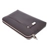 A1 FASHION GOODS Mens Real Leather Wristlet Clutch Bag Mobile