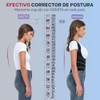 Corrector de Postura para Hombres y Mujeres,Corrector de Espalda,Tamaño Ajustable,Transpirable,Corrección