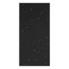 Eurowrap 6 Sheets Glitter Tissue Paper Gemstone Black Silver SPECKS