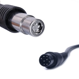 YIHUA R118B Replacement Hot Air Gun Handpiece/Handle for YIHUA 938BD+ II & 862BD+ & 853D 2A USB & 995D+ EVO & 1000B Station