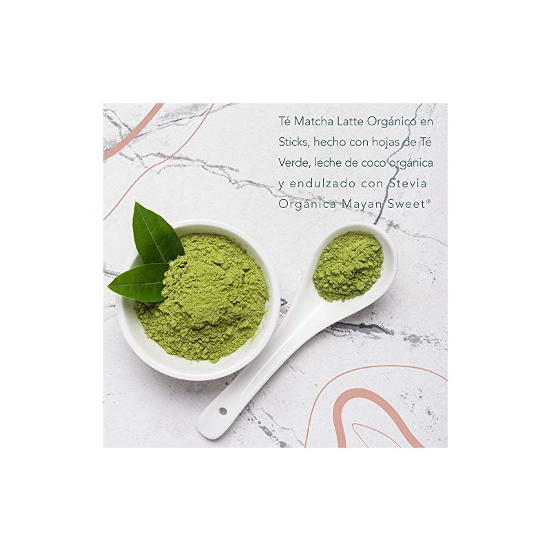 Té Matcha Latte Orgánico en Sticks, 16 Sticks, Ceremony Matcha