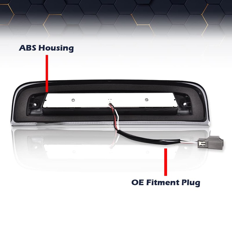 PIT66 3rd Brake Light, Compatible with 2014-2018 Chevy Silverado I