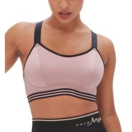 Pour Moi Women's Energy Empower Convertible Underwire Sports Bra, 97003, Rosegold, 36FF