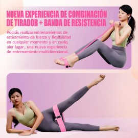 Bandas Elásticas Ligas De Resistencia Ejercicio Fitness Yoga