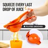 Zulay Kitchen Premium Metal Orange Squeezer – Heavy-Duty Manual Citrus